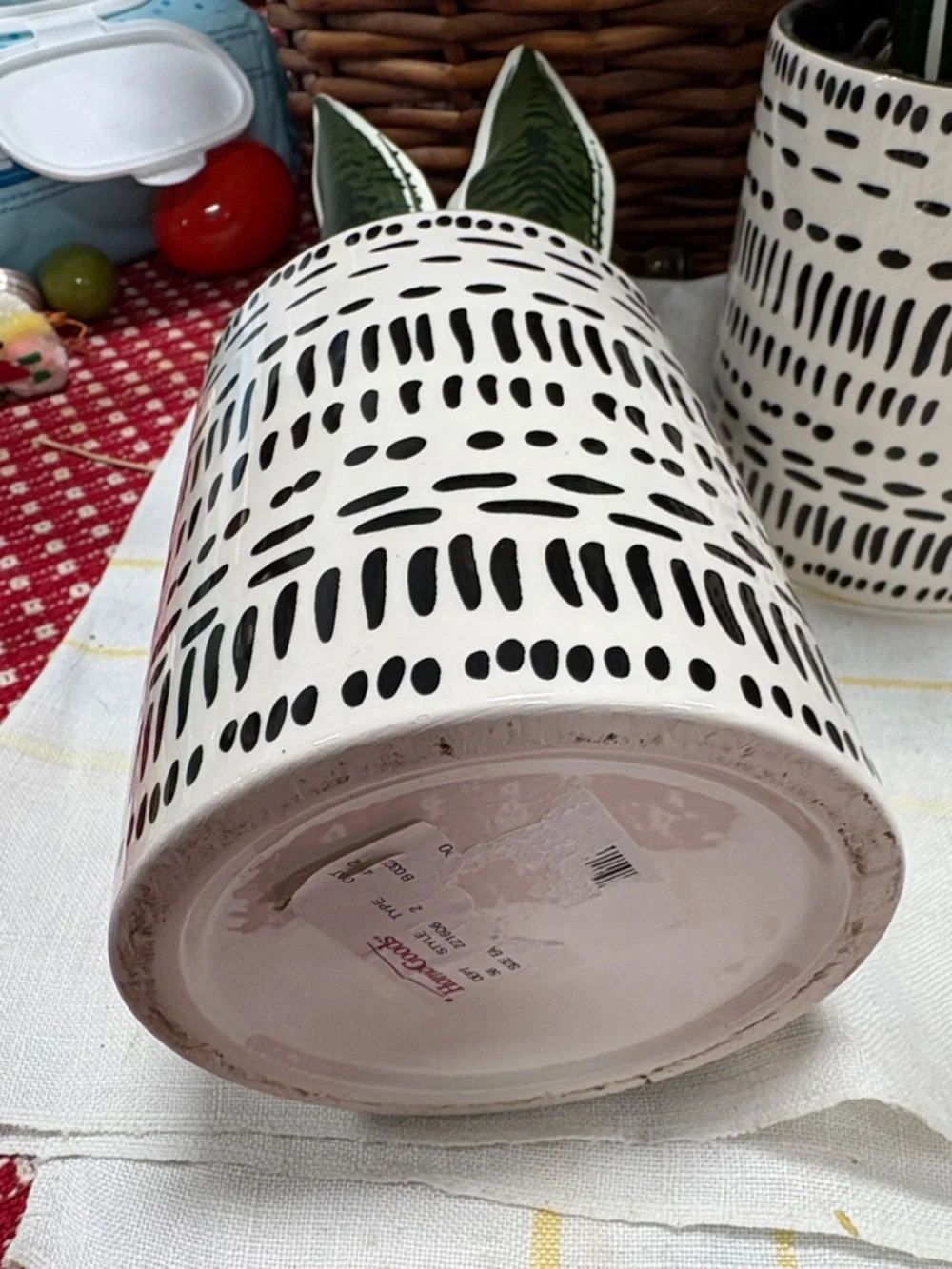 Homegoods two variegated